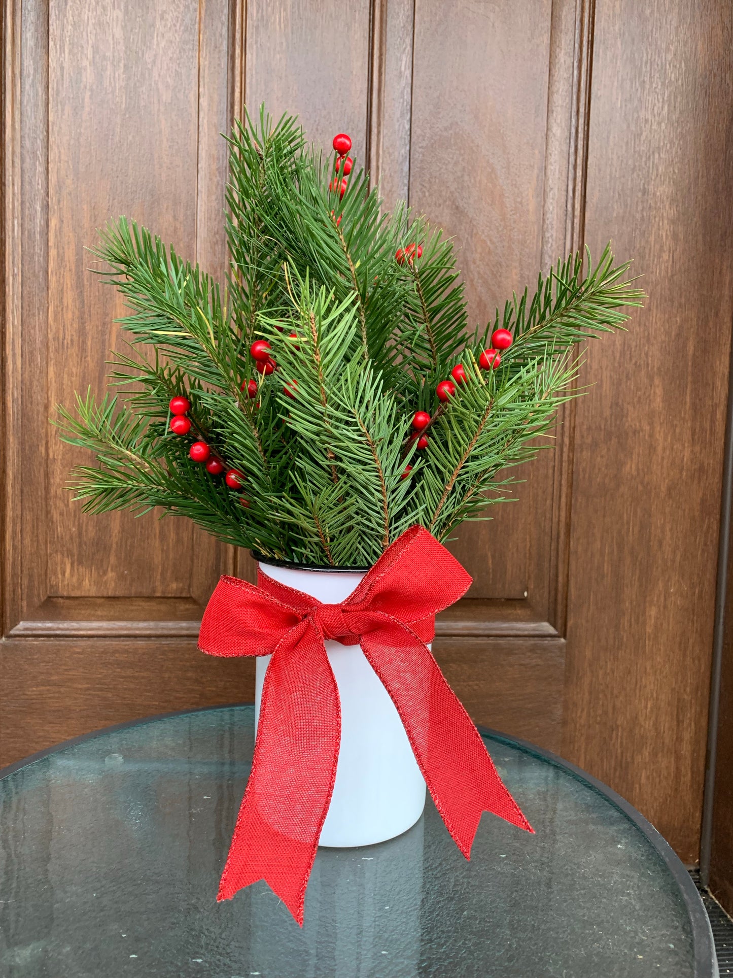 Enamelware Canister - Hickory View Farms, LLC