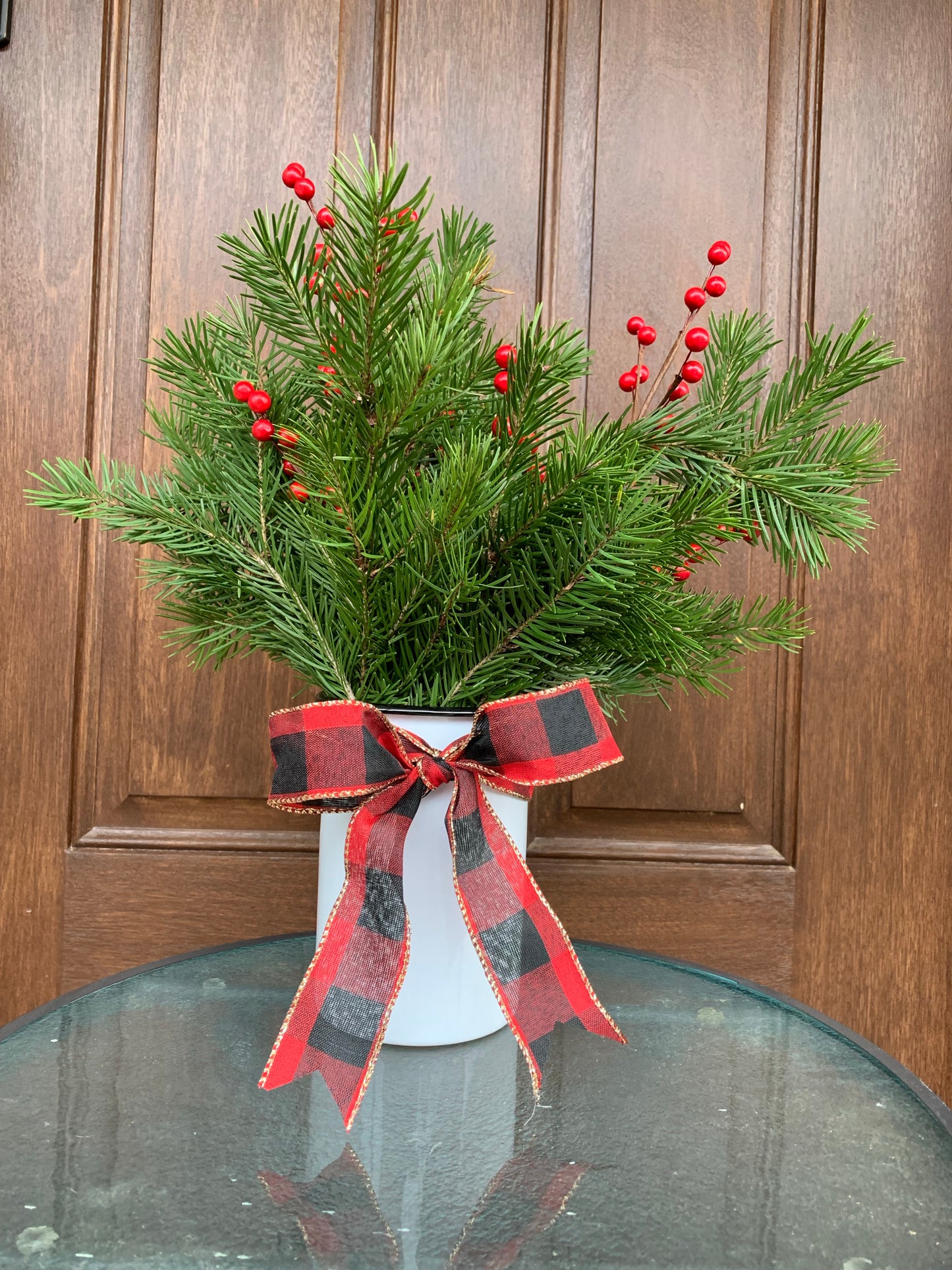 Enamelware Canister - Hickory View Farms, LLC